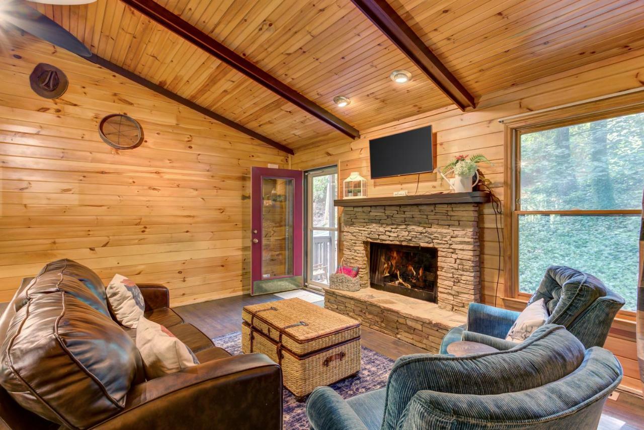 Coffee Creek Cabin Sautee Nacoochee Dış mekan fotoğraf