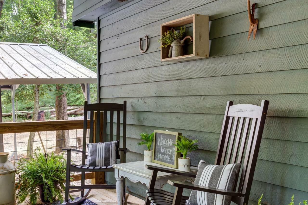 Coffee Creek Cabin Sautee Nacoochee Dış mekan fotoğraf